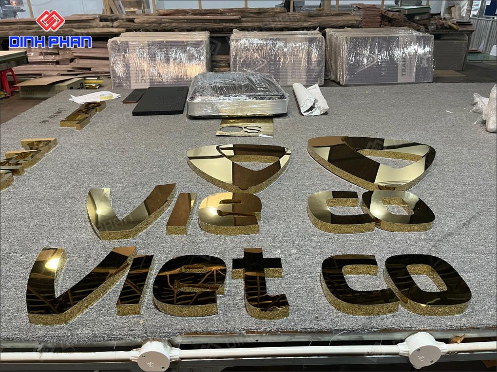Gia Công Chữ Inox BMT Theo Yêu Cầu, Giá Rẻ