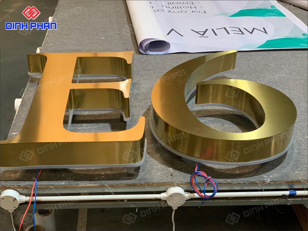 Gia Công Chữ Inox BMT Theo Yêu Cầu, Giá Rẻ