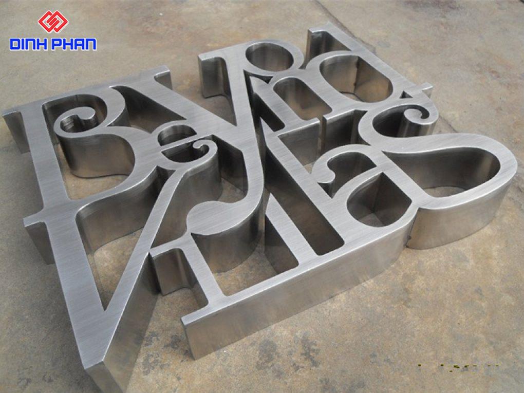 Gia Công Chữ Inox BMT Theo Yêu Cầu, Giá Rẻ
