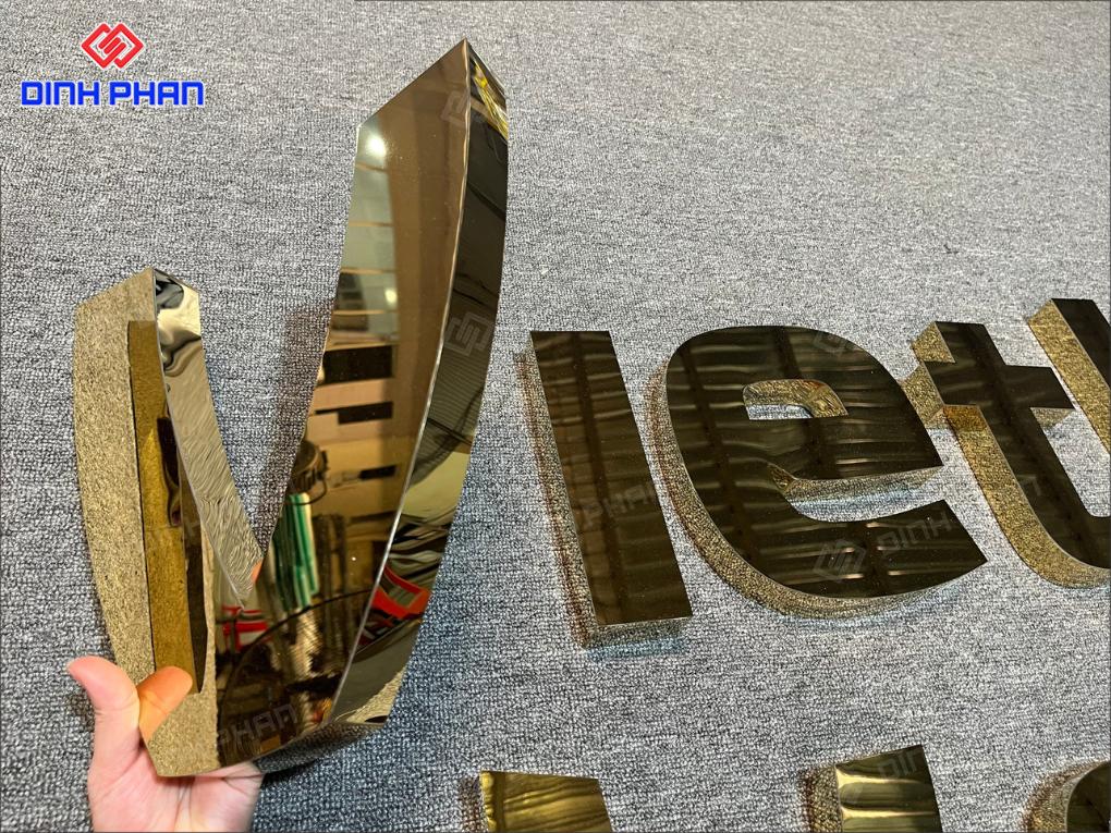 Gia Công Chữ Inox BMT Theo Yêu Cầu, Giá Rẻ