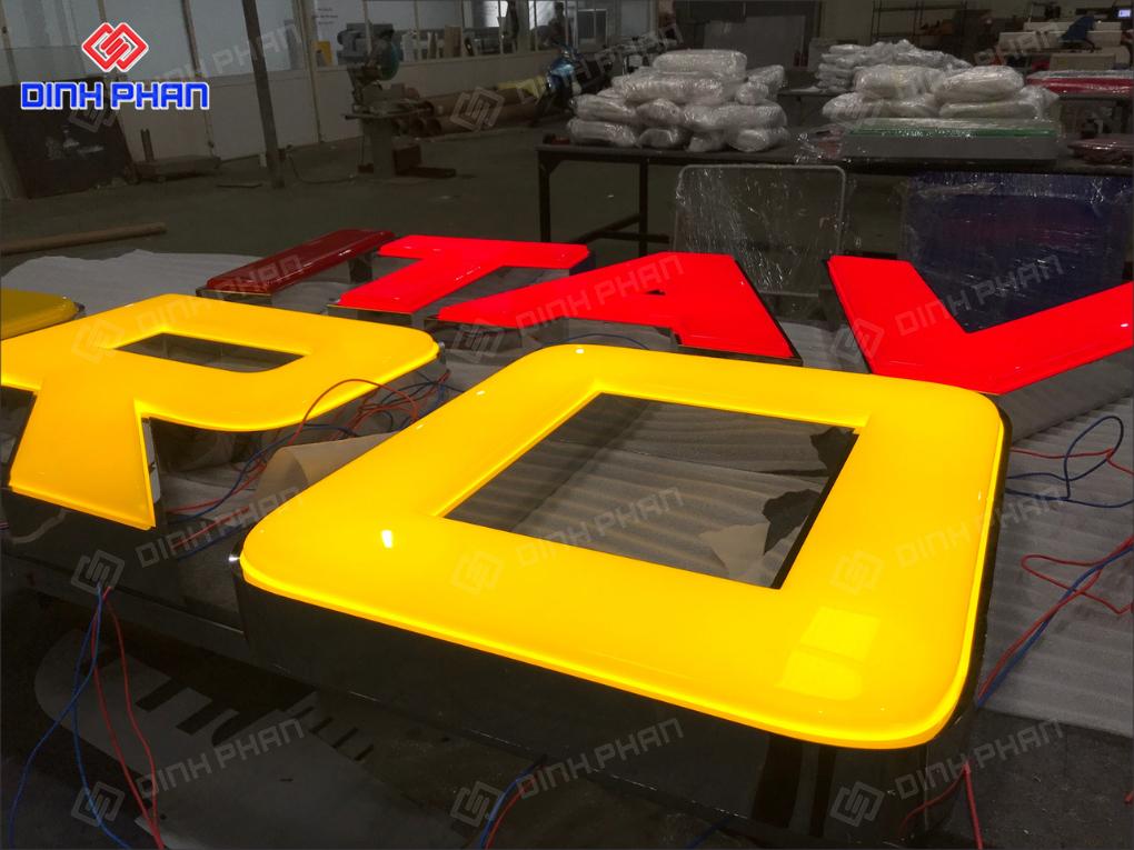Gia Công Chữ Nổi Quảng Cáo BMT Bền Đẹp, Giá Rẻ
