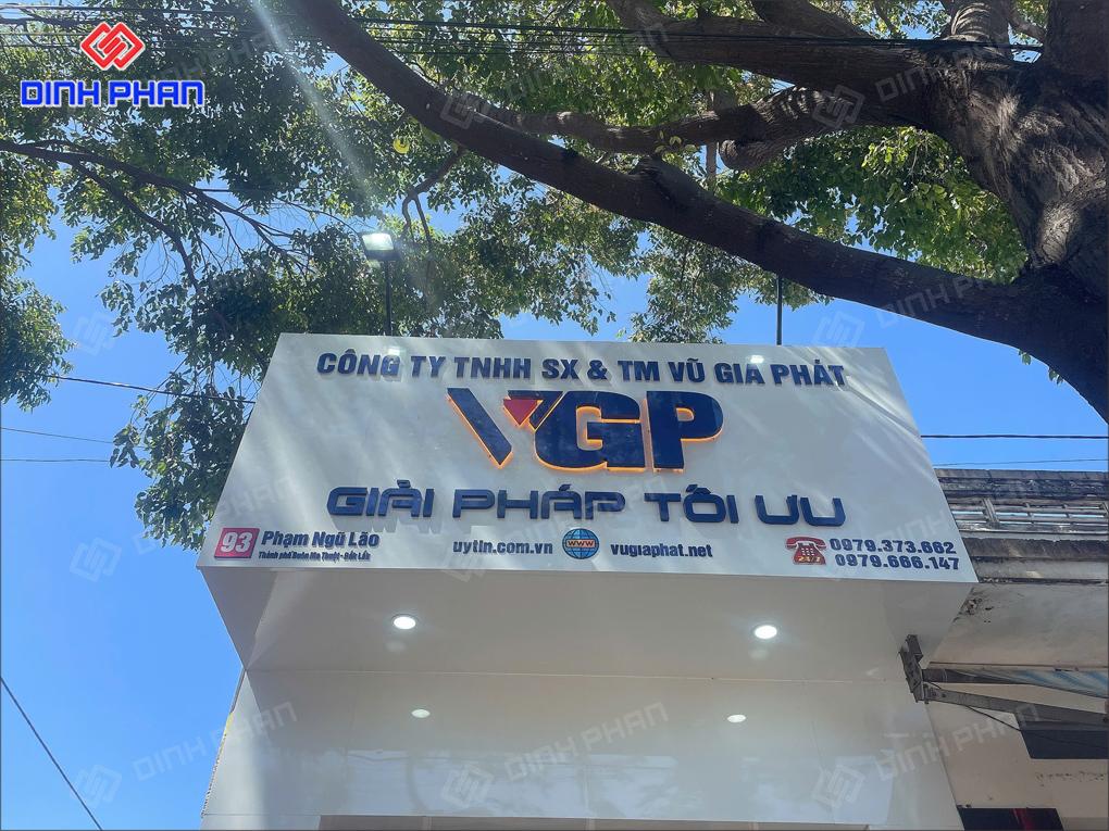 Làm Bảng Hiệu BMT Trọn Gói, Bền Đẹp, Giá Rẻ