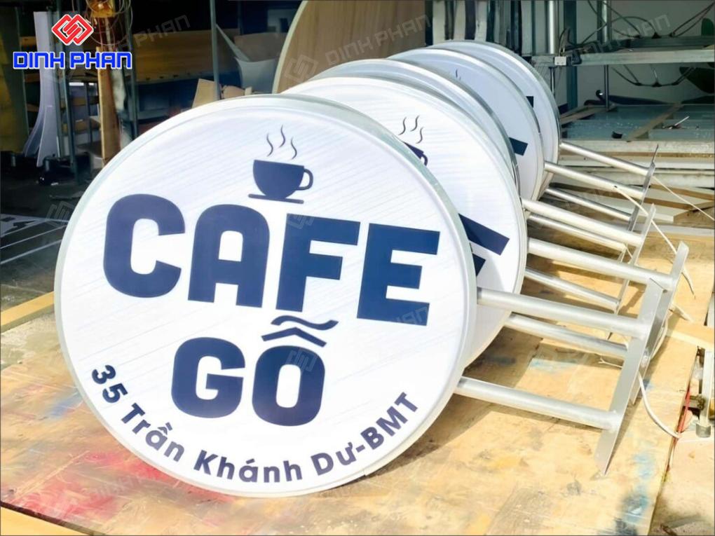 Làm Bảng Hiệu Hộp Đèn BMT Trọn Gói, Bền Đẹp, Giá Rẻ