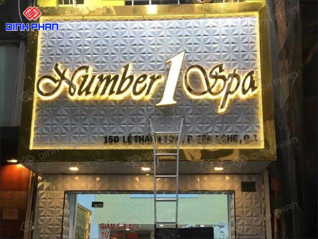 Làm Bảng Hiệu Spa BMT Trọn Gói, Hợp Xu Hướng, Giá Rẻ