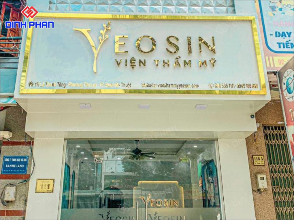 Làm Bảng Hiệu Spa BMT Trọn Gói, Hợp Xu Hướng, Giá Rẻ