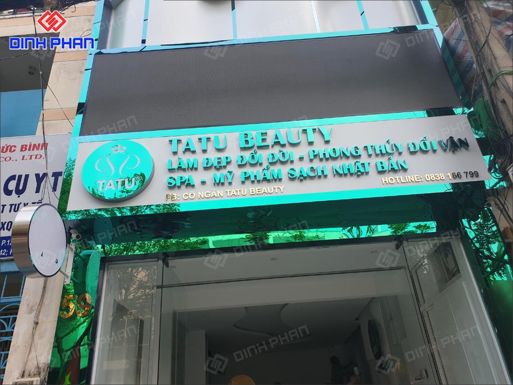 Làm Bảng Hiệu Spa BMT Trọn Gói, Hợp Xu Hướng, Giá Rẻ