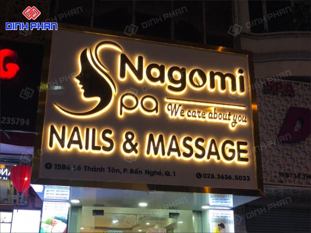 Làm Bảng Hiệu Spa BMT Trọn Gói, Hợp Xu Hướng, Giá Rẻ