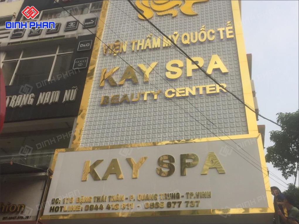 Làm Bảng Hiệu Spa BMT Trọn Gói, Hợp Xu Hướng, Giá Rẻ