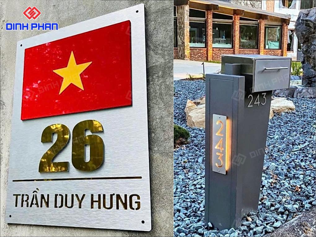 Làm Biển Số Nhà BMT Rẻ Đẹp