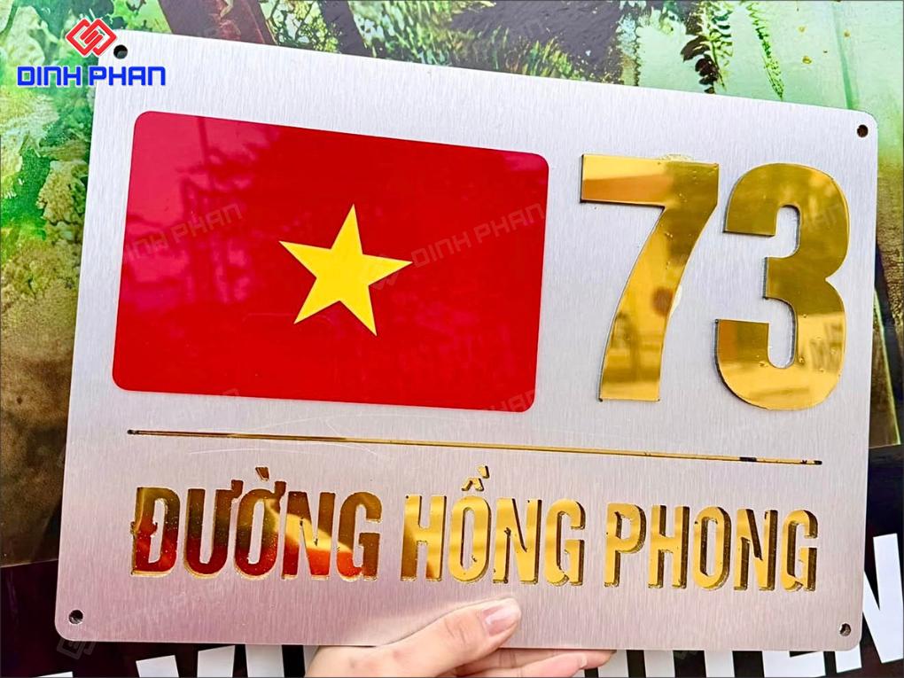 Làm Biển Số Nhà BMT Rẻ Đẹp