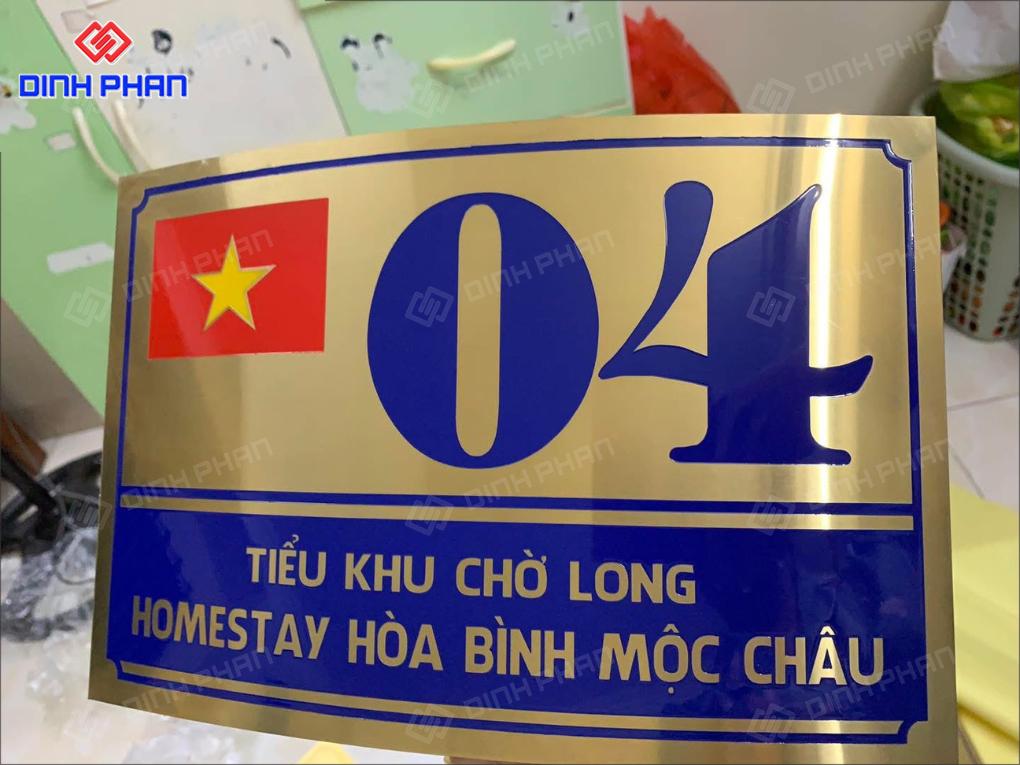 Làm Biển Số Nhà BMT Rẻ Đẹp