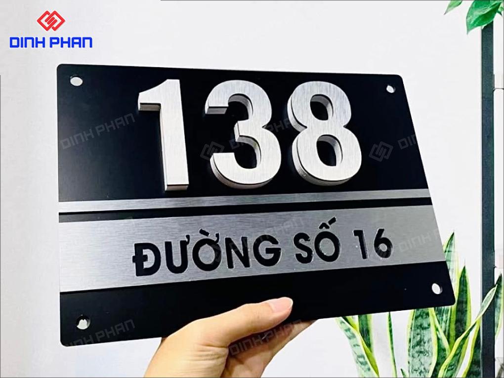 Làm Biển Số Nhà BMT Rẻ Đẹp