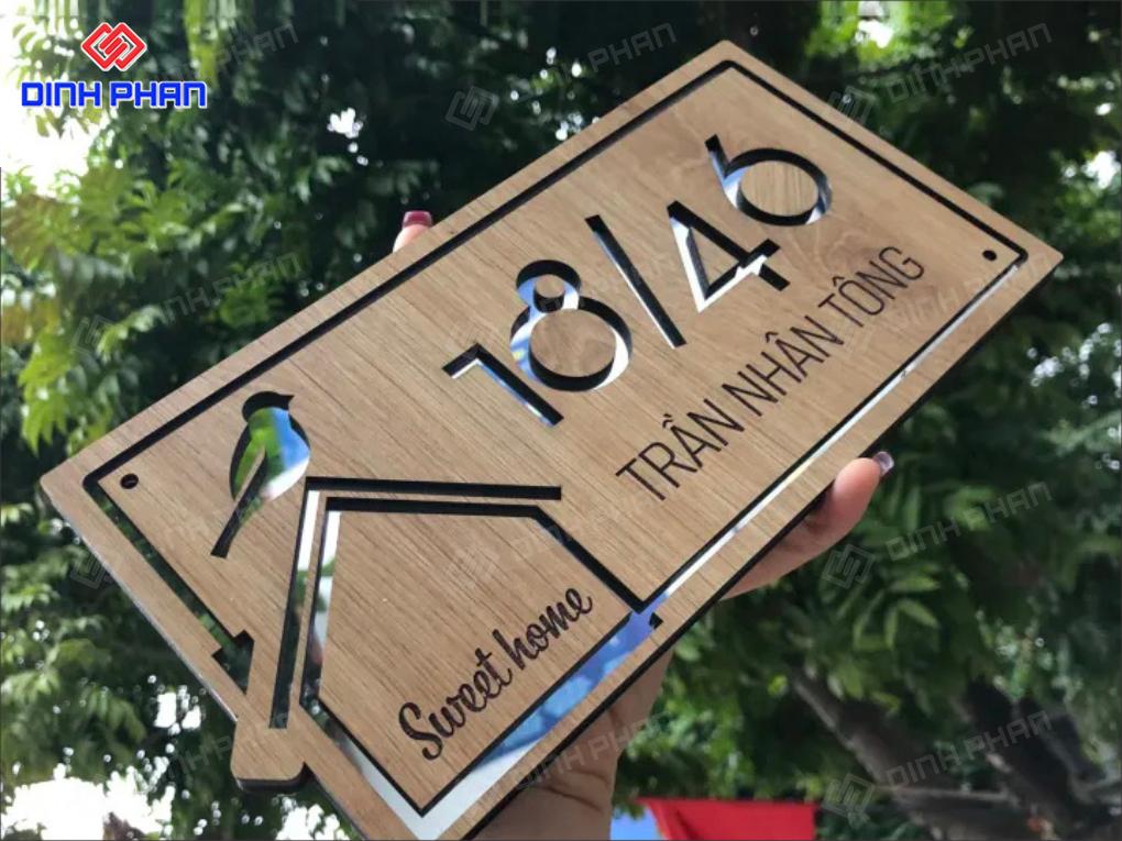 Làm Biển Số Nhà BMT Rẻ Đẹp