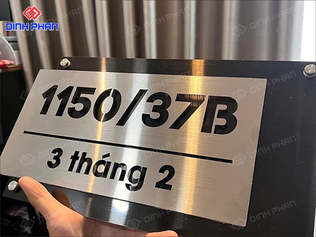 Làm Biển Số Nhà BMT Rẻ Đẹp