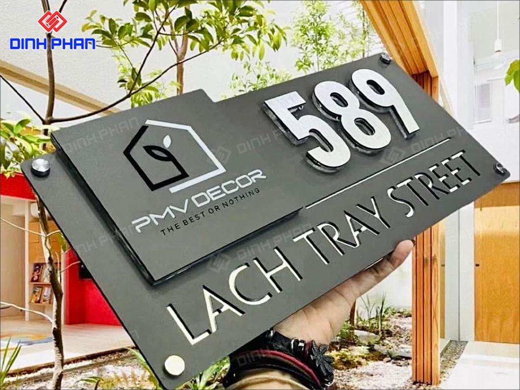 Làm Bảng Số Nhà Đaklak Ấn Tượng, Giá Rẻ