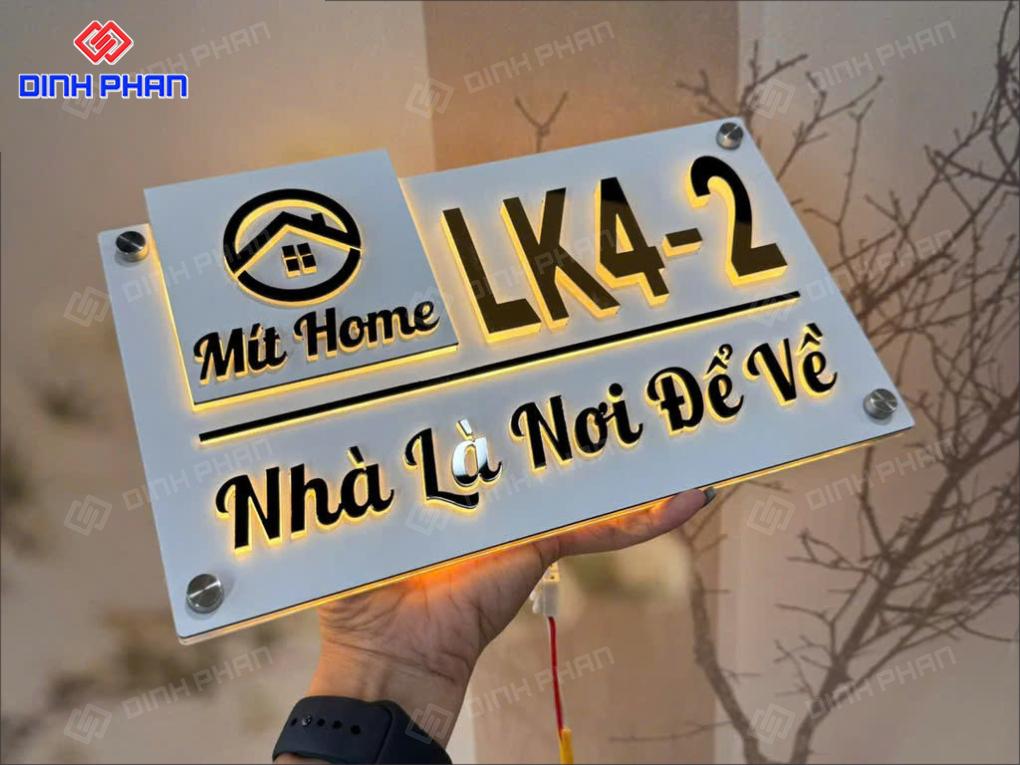 Làm Bảng Số Nhà Đaklak Ấn Tượng, Giá Rẻ