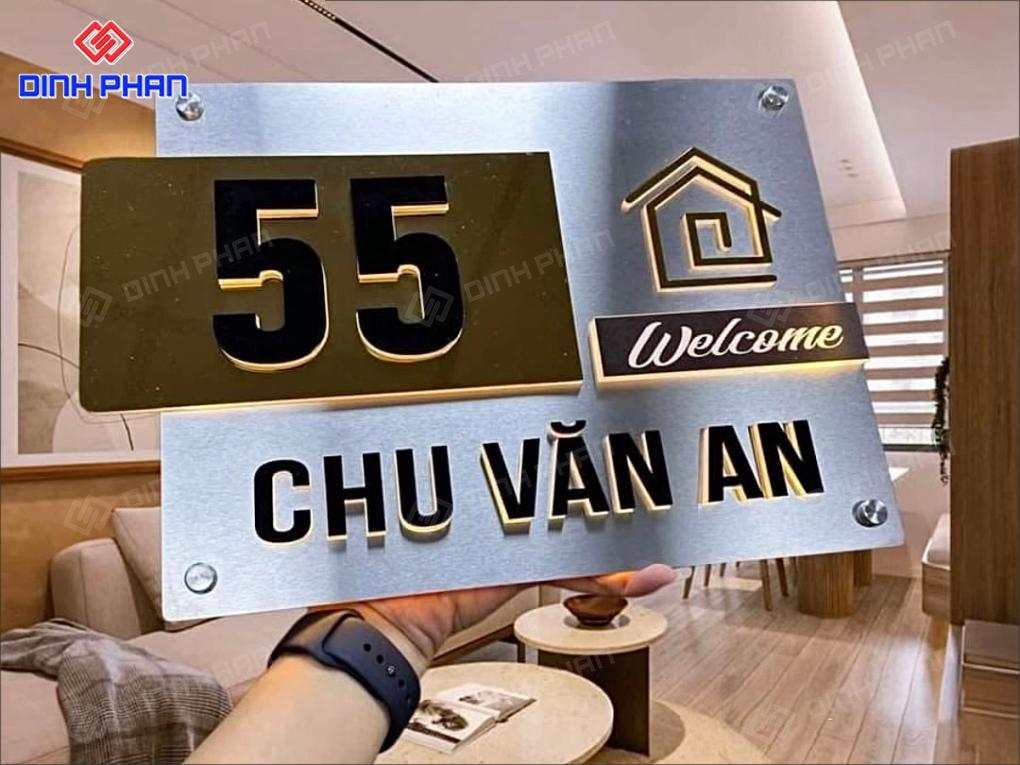 Làm Bảng Số Nhà Đaklak Ấn Tượng, Giá Rẻ