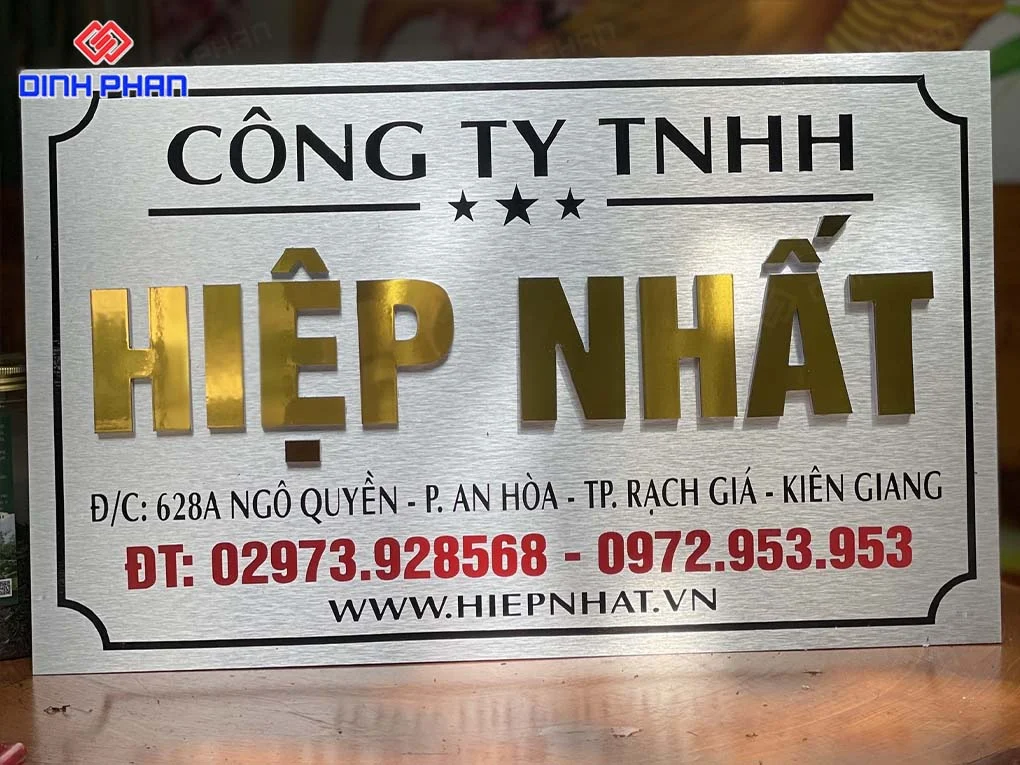 biển số nhà BMT