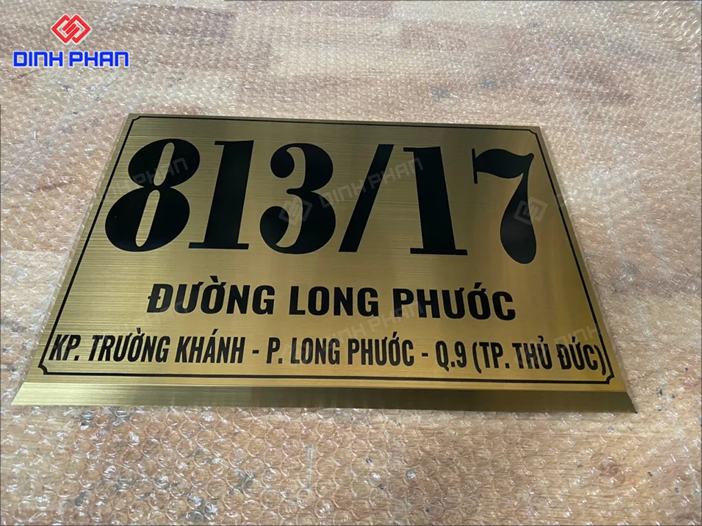 biển số nhà BMT