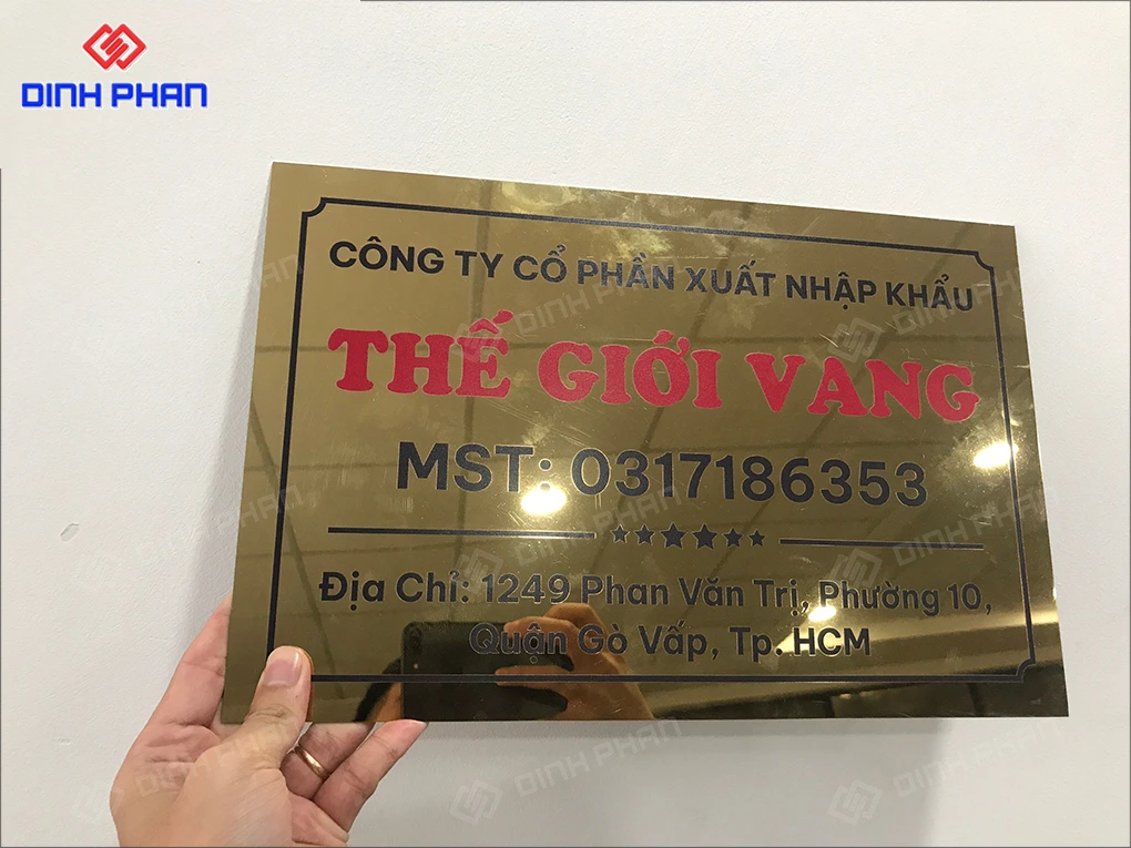 biển số nhà BMT
