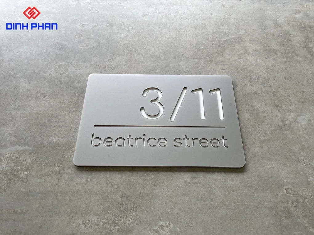 biển số nhà BMT