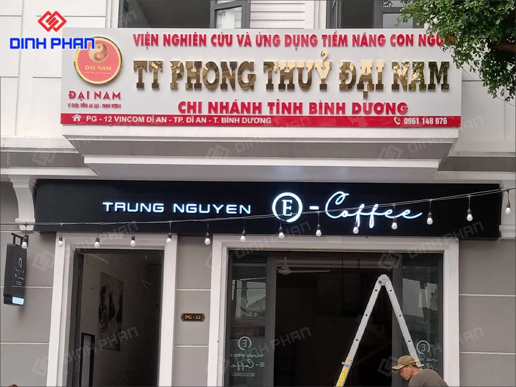 Làm bảng hiệu alu BMT đẹp, giá rẻ, uy tín Làm Bảng hiệu alu BMT