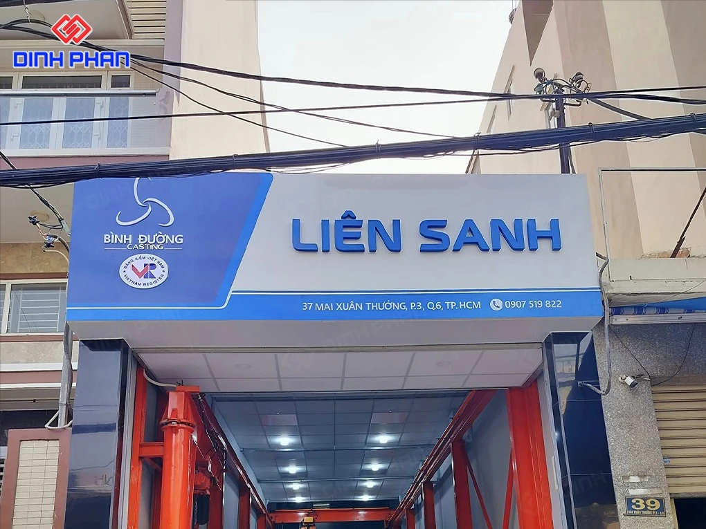 Làm bảng hiệu alu BMT đẹp, giá rẻ, uy tín Làm Bảng hiệu alu BMT