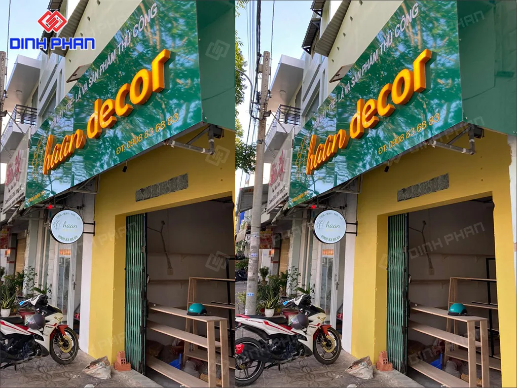 Làm bảng hiệu đẹp tại Đắk Lắk