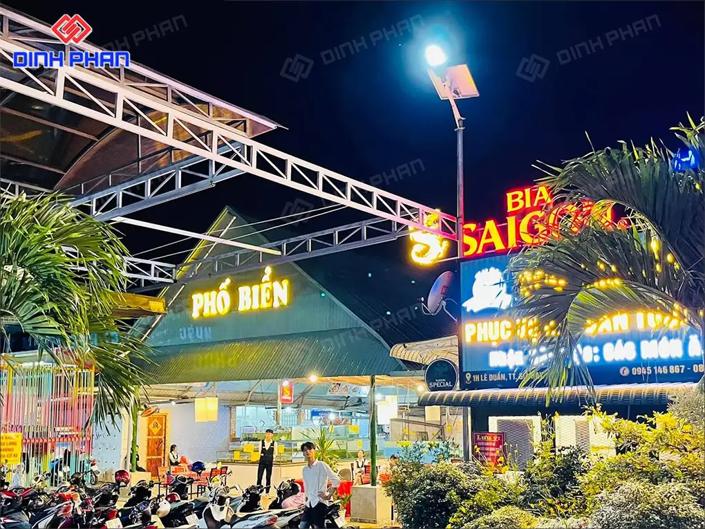 Làm bảng hiệu đẹp tại Đắk Lắk