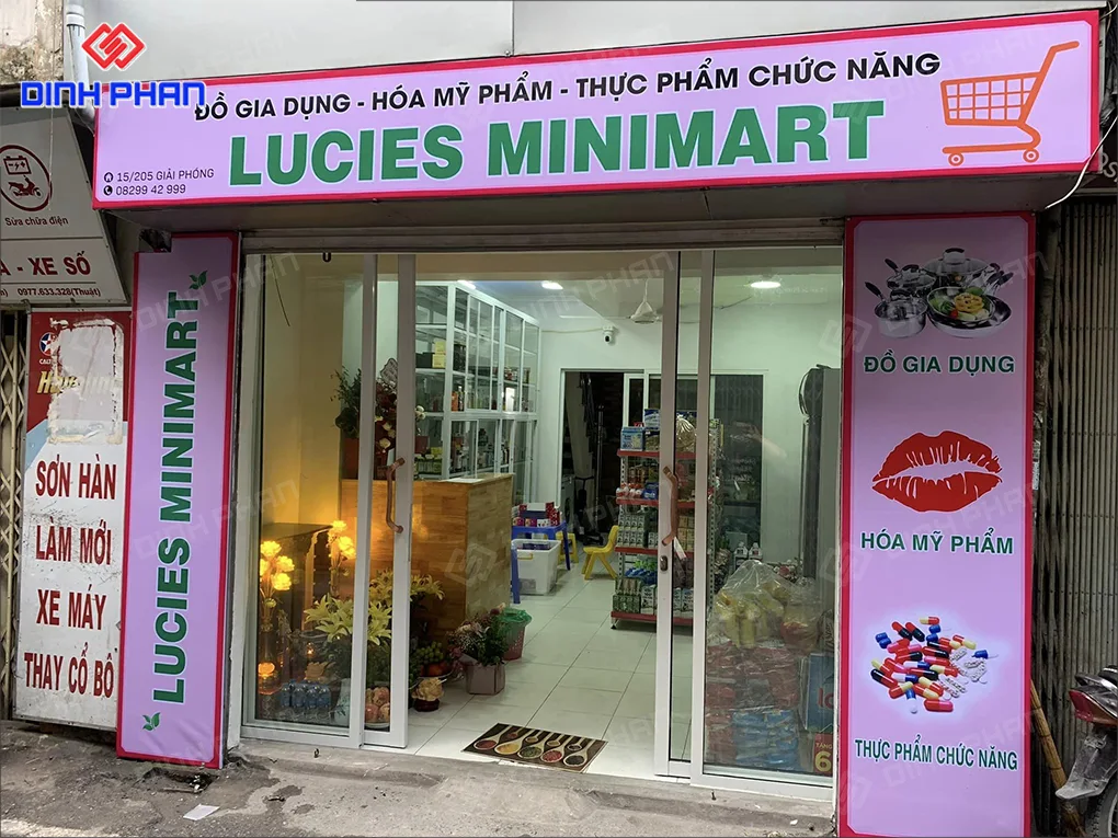 Làm bảng hiệu đẹp tại Đắk Lắk