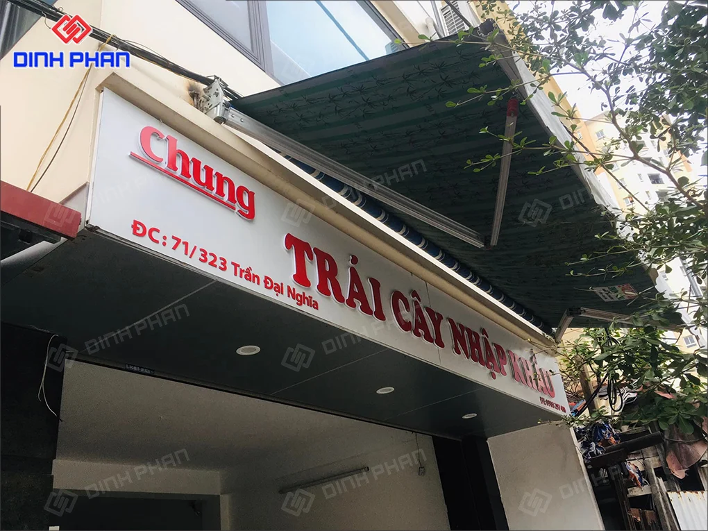 Làm bảng hiệu đẹp tại Đắk Lắk
