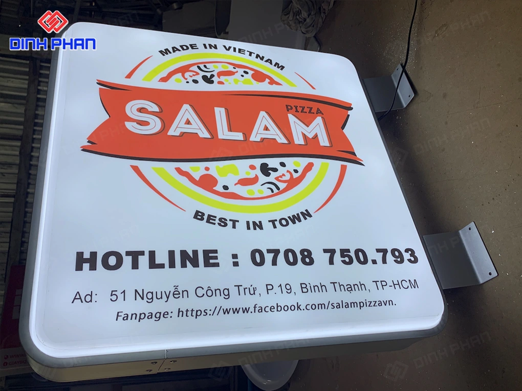 Làm bảng hiệu hộp đèn BMT giá rẻ và chất lượng Làm bảng hiệu hộp đèn BMT