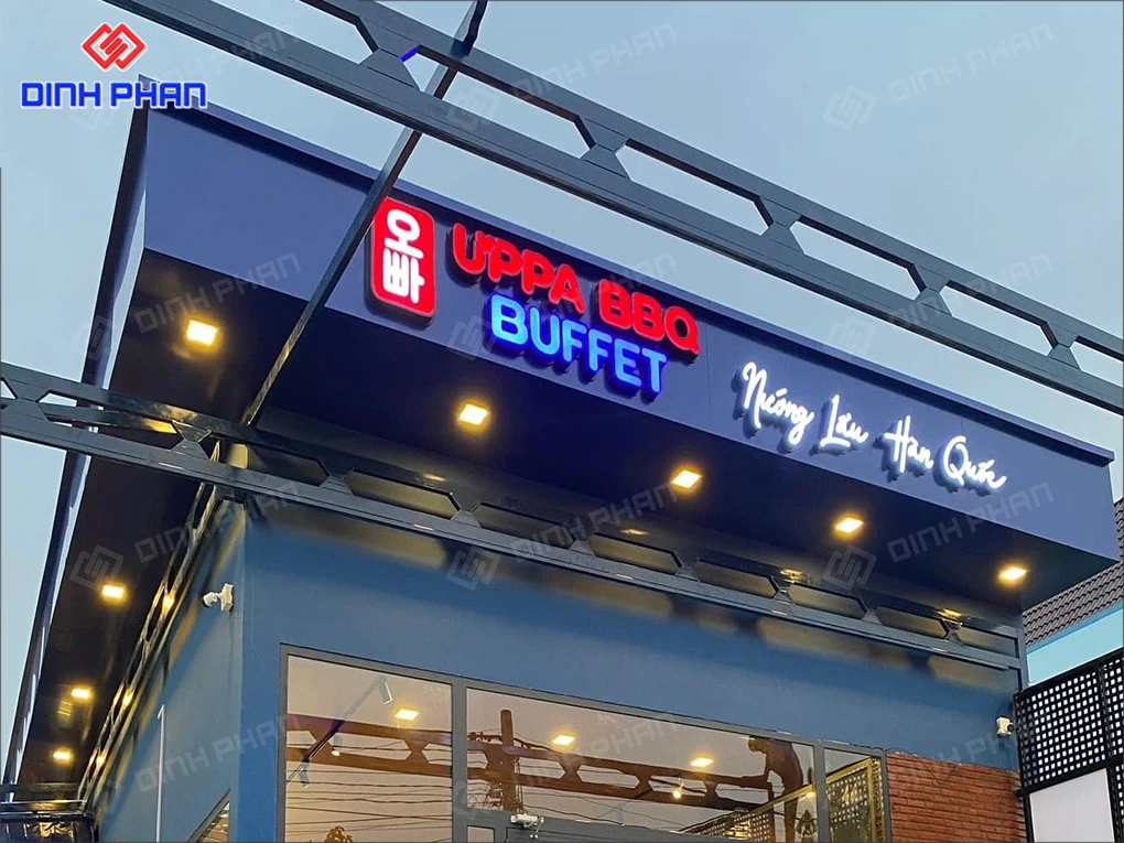 Làm bảng hiệu Pleiku giá rẻ