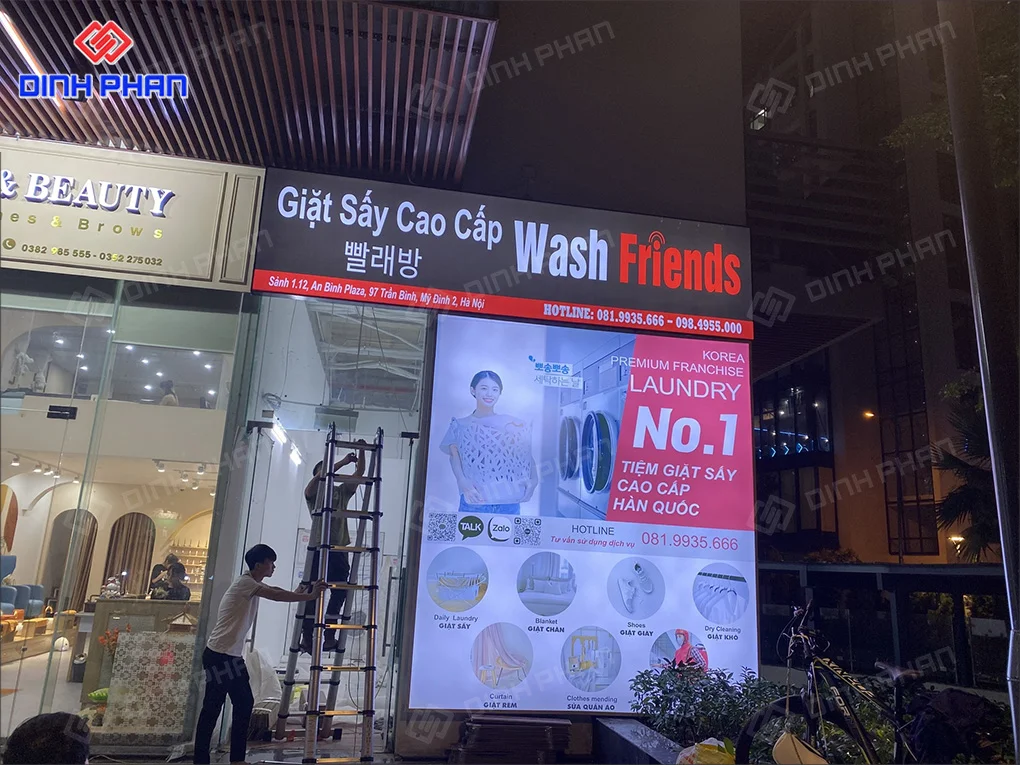Làm bảng hiệu Pleiku giá rẻ