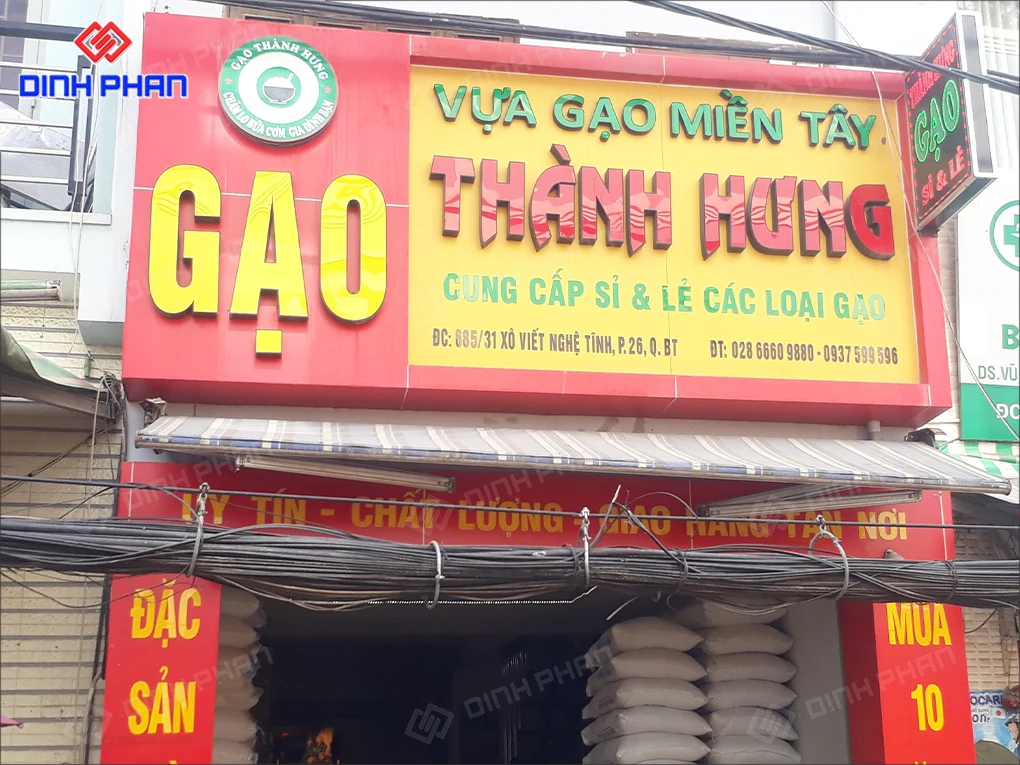 Làm bảng hiệu Pleiku giá rẻ