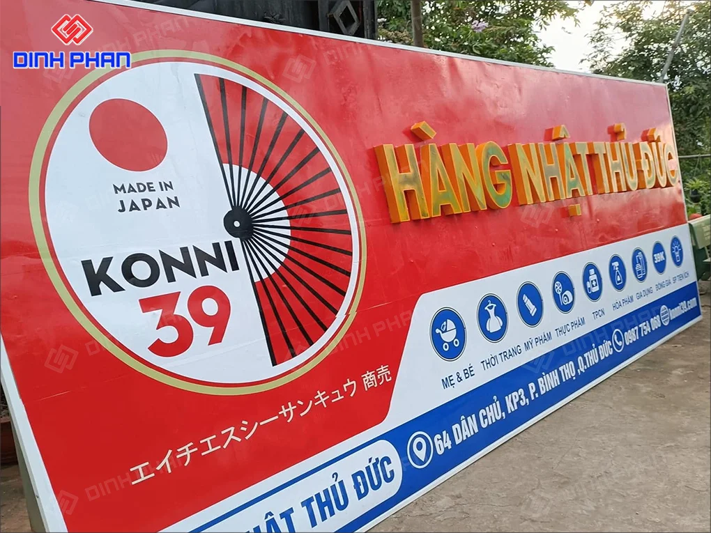 Làm bảng hiệu Pleiku giá rẻ