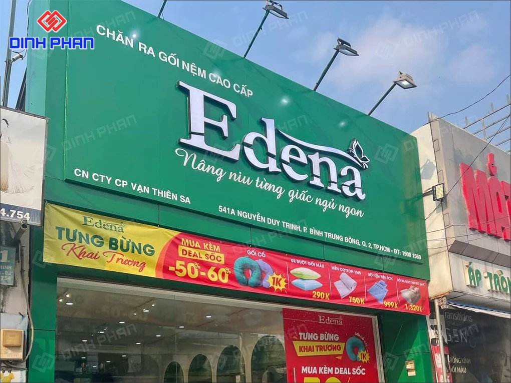Làm bảng hiệu Pleiku giá rẻ