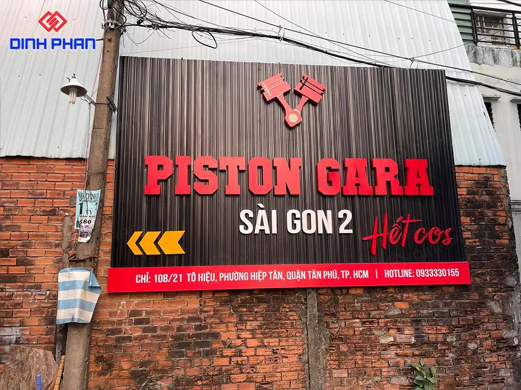 Làm bảng hiệu Pleiku giá rẻ