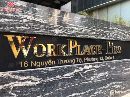 Thi công bảng hiệu chữ nổi inox tại Đắk Lắk trọn gói, giá rẻ Thi công bảng hiệu chữ nổi inox tại Đắk Lắk