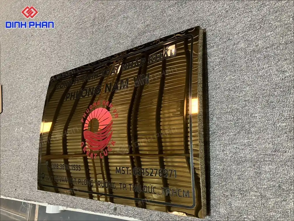 Thi công bảng hiệu chữ nổi inox tại Đắk Lắk trọn gói, giá rẻ Thi công bảng hiệu chữ nổi inox tại Đắk Lắk