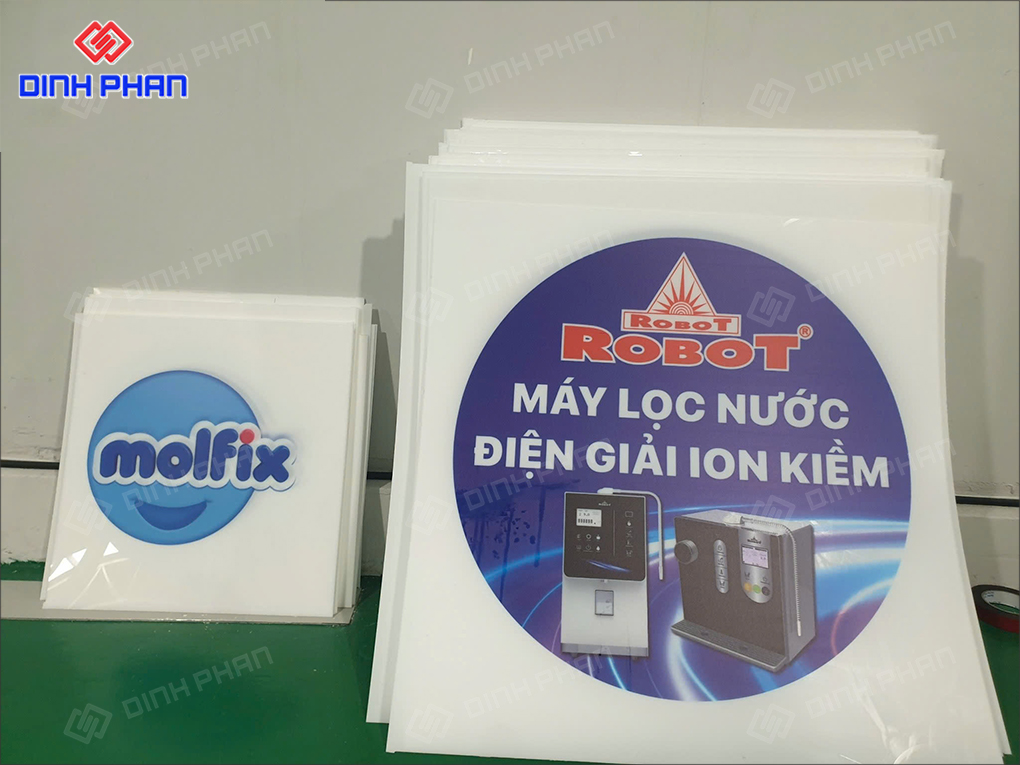 Gia công mica tại Buôn Ma Thuột chất lượng giá rẻ gia công mặt hộp đèn hút nổi bmt