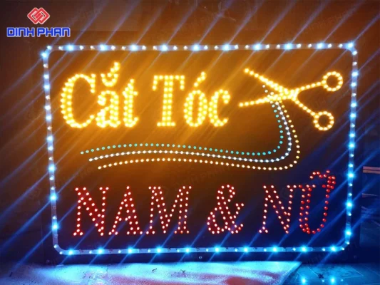 Làm bảng hiệu đèn led BMT đẹp, thu hút, bền và giá rẻ Làm bảng hiệu đèn led BMT