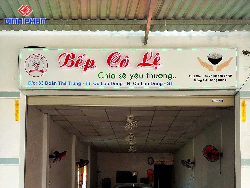 Làm bảng hiệu Neon Sign BMT