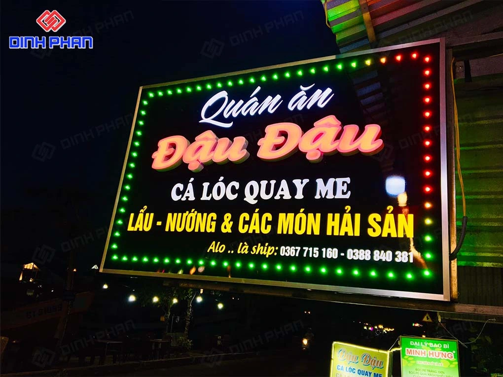 Làm bảng hiệu Neon Sign BMT