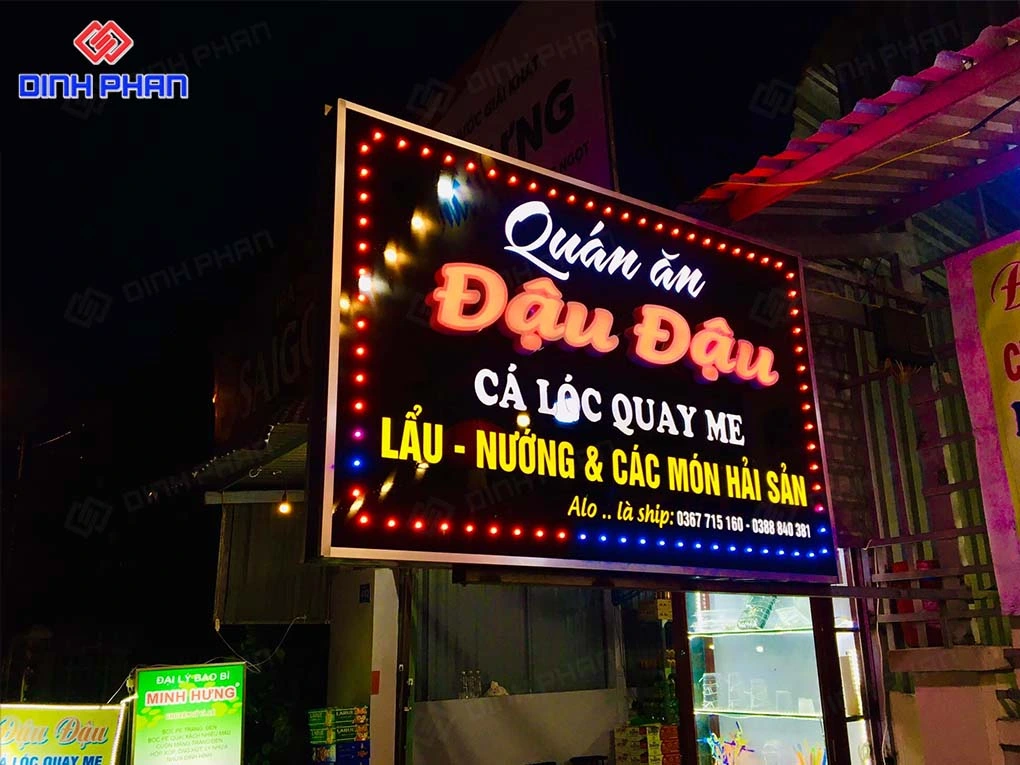 Làm bảng hiệu Neon Sign BMT