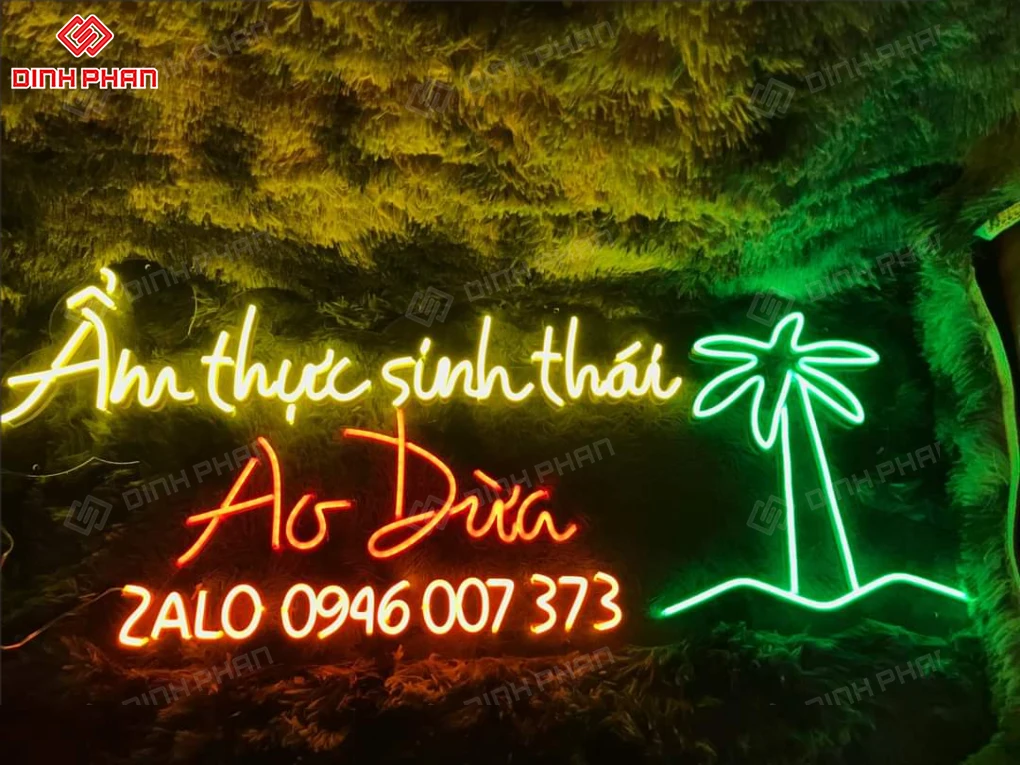 Làm bảng hiệu Neon Sign BMT