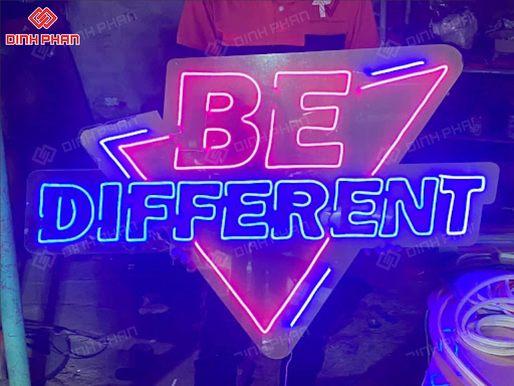 Làm bảng hiệu Neon Sign BMT