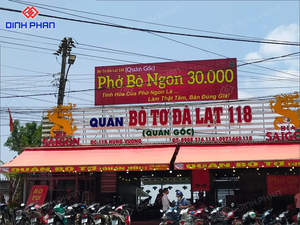 Làm bảng hiệu quảng cáo Đắk Lắk giá rẻ, chất lượng Làm bảng hiệu quảng cáo Đắk Lắk