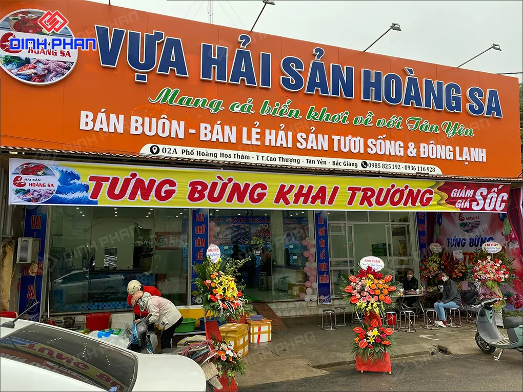 Thi công bảng hiệu Daklak