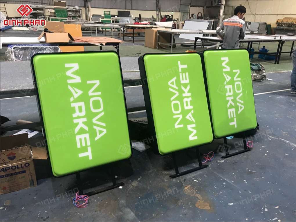 In UV Hộp Đèn Tại Buôn Ma Thuột Hộp đèn Nova Market
